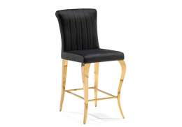 Барный стул Joan black / gold (47x64x106)