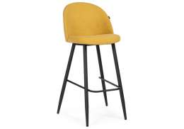 Барный стул Сондре горчичный / черный (50x60x106)