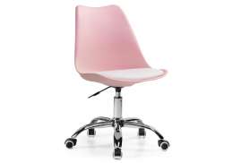 Офисное кресло Kolin pink / white   (49x56x78)