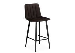 Барный стул Дани коричневый / черный (42x48x92)