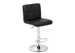 Барный стул Paskal black / chrome (43x53x89)