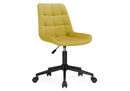 Офисное кресло Честер горчичный / черный (49x60x84)